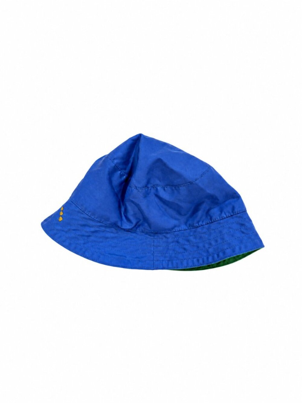 Primary Reversible Bucket Hat Green and Blue Kids